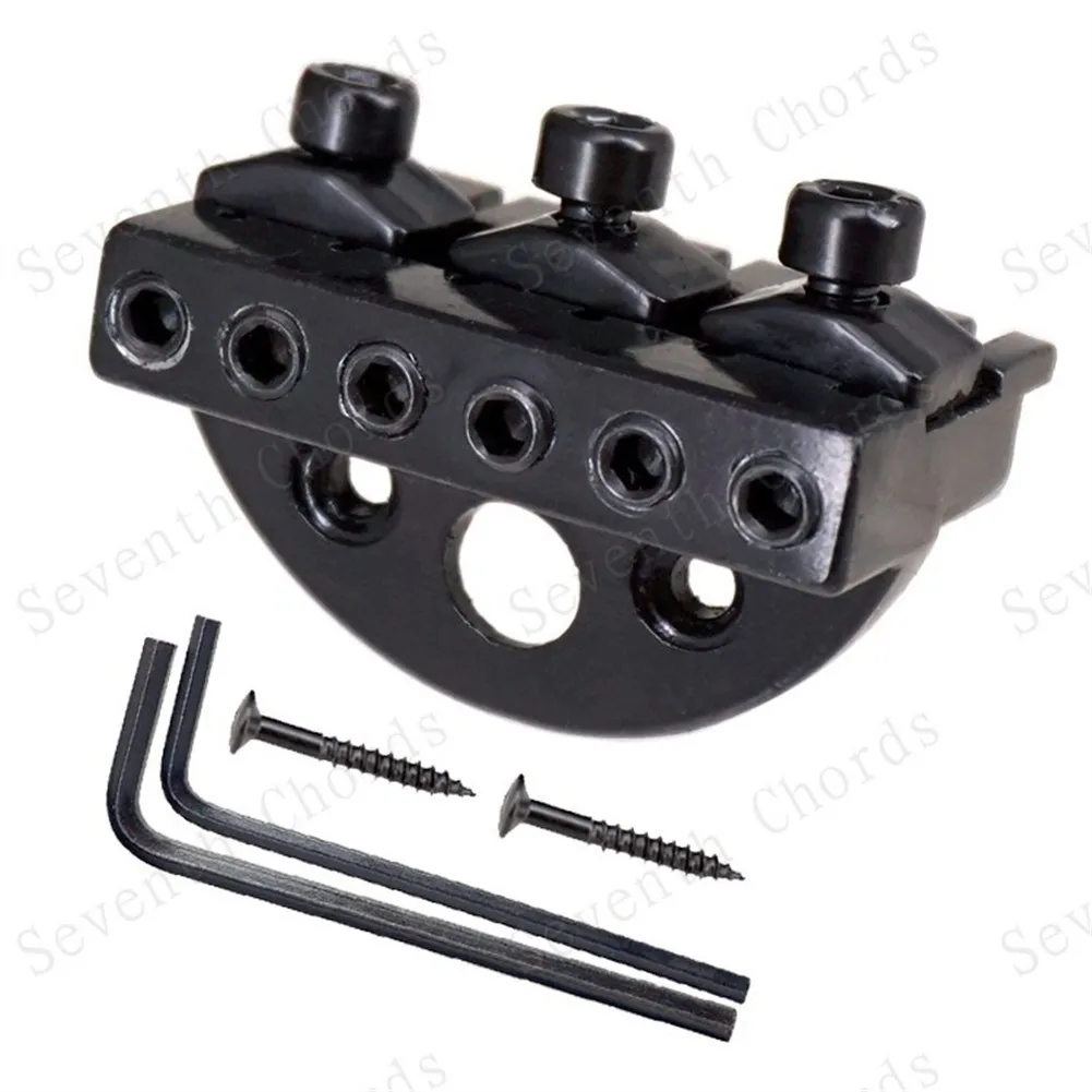 Guitar String Locking Nut Set For Headless Electric Guitars With Wrench Screws Electric Guitar Pillow String Lock 42MM 2.5mm+3mm
Guitar String Locking Nut Set For Headless Electric Guitars With Wrench Screws Electric Guitar Pillow String Lock 42MM 2.5mm+3mm