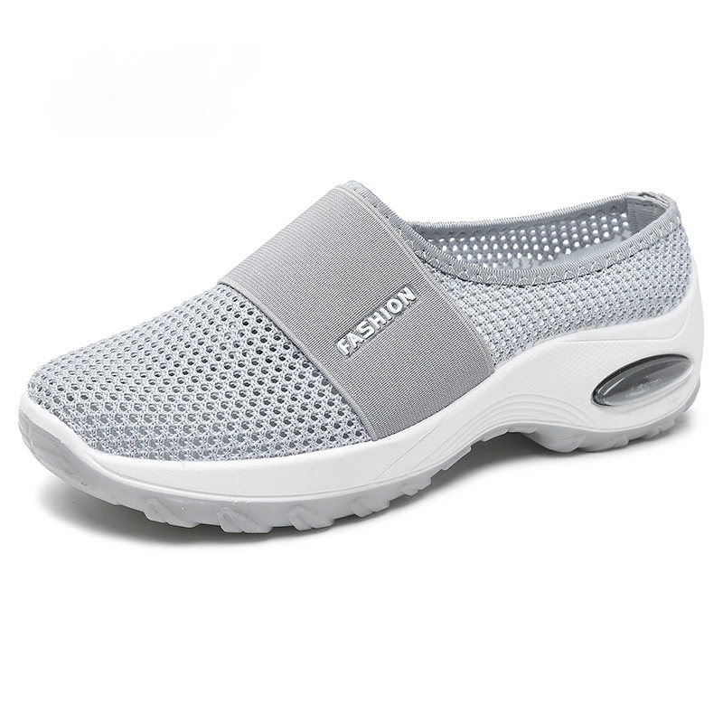 Women Summer Air Cushion Platform Mesh Mules Sneaker Sandals for Female Lightweight Beach Shoes Outdoor Slippers Walking Shoes
Women Summer Air Cushion Platform Mesh Mules Sneaker Sandals for Female Lightweight Beach Shoes Outdoor Slippers Walking Shoes