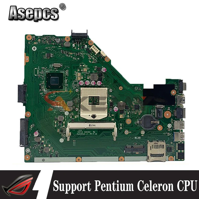 Материнская плата для ноутбука ASUS X55A PGA 989 материнская REV 3. 0 SJTNV HM70 с поддержкой
