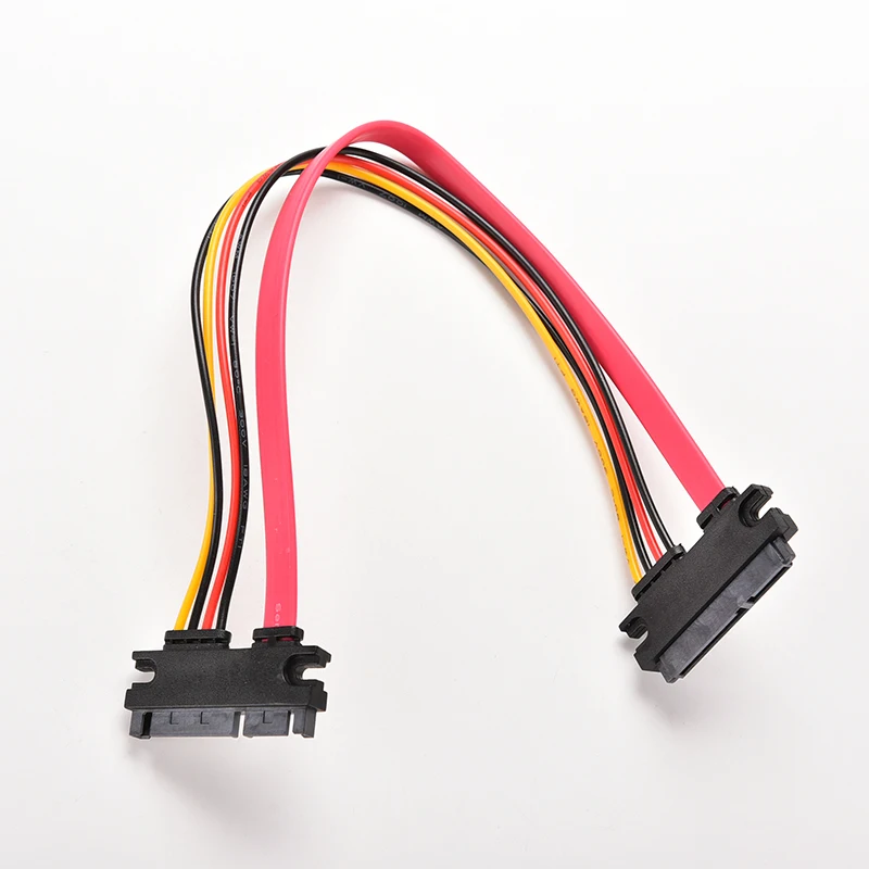 1 шт. 30 см кабель штекер 22Pin SATA на гнездо 7 + 15 Pin серийный ATA SATA Power комбинированный удлинитель кабеля соединитель
1 шт. 30 см кабель штекер 22Pin SATA на гнездо 7 + 15 Pin серийный ATA SATA Power комбинированный удлинитель кабеля соединитель