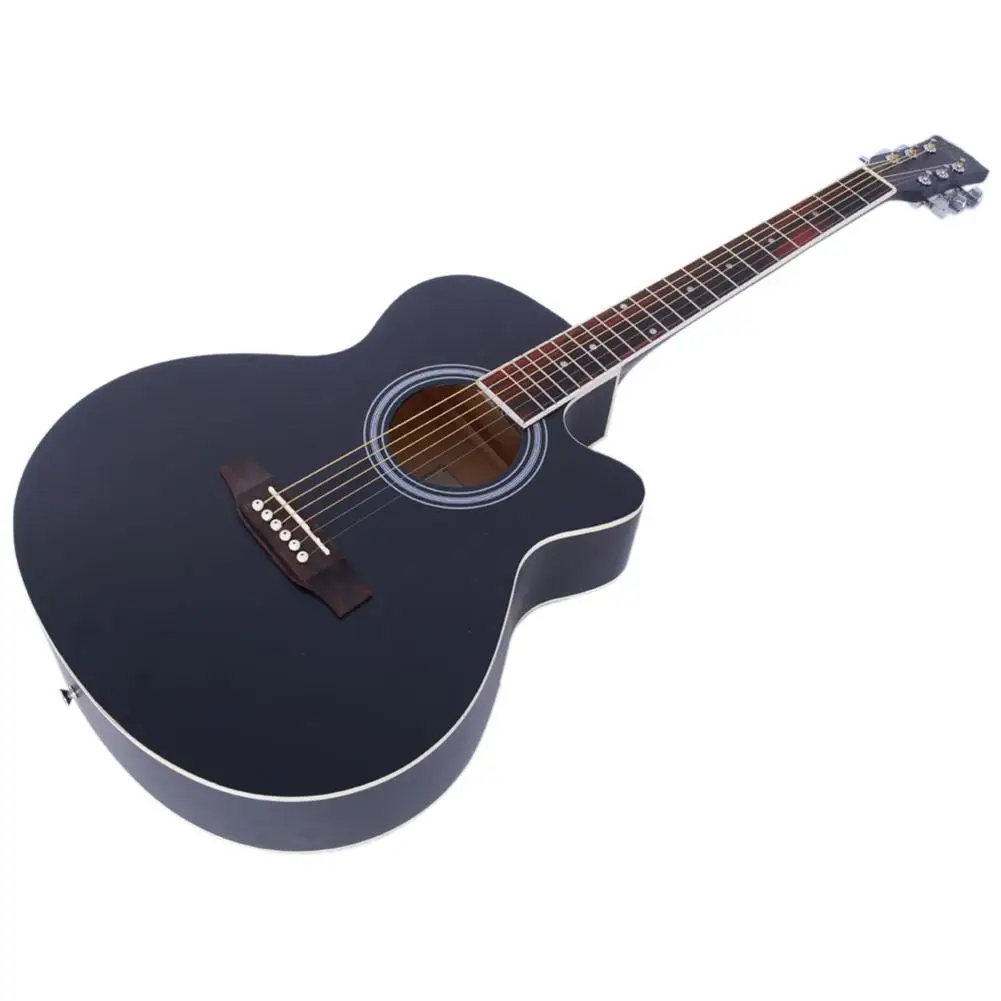 Glarry GT501 40 inch Spruce Front Cutaway Folk Guitar w/Bag Board Wrench 6-String Glossy Acoustic Guitar with Bag Tuner Capo
Glarry GT501 40 inch Spruce Front Cutaway Folk Guitar w/Bag Board Wrench 6-String Glossy Acoustic Guitar with Bag Tuner Capo
