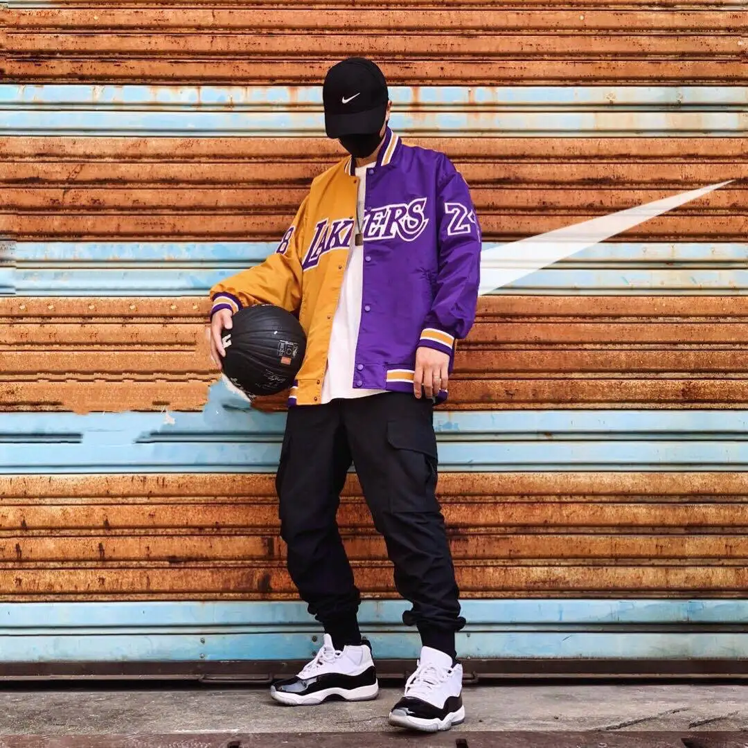 SEVEYFAN Fashion Color Bolck Letter Embroidery Fleece Jackets Men's Hip Hop Single Breasted Baseball Coat
SEVEYFAN Fashion Color Bolck Letter Embroidery Fleece Jackets Men's Hip Hop Single Breasted Baseball Coat