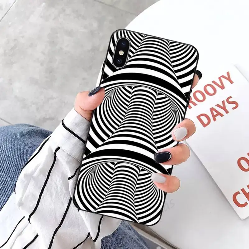 Line Art A Fractal Illusion pattern high quality luxury Phone Case for iPhone 11 12 pro XS MAX 8 7 6 6S Plus X 5S SE 2020 XR
Line Art A Fractal Illusion pattern high quality luxury Phone Case for iPhone 11 12 pro XS MAX 8 7 6 6S Plus X 5S SE 2020 XR