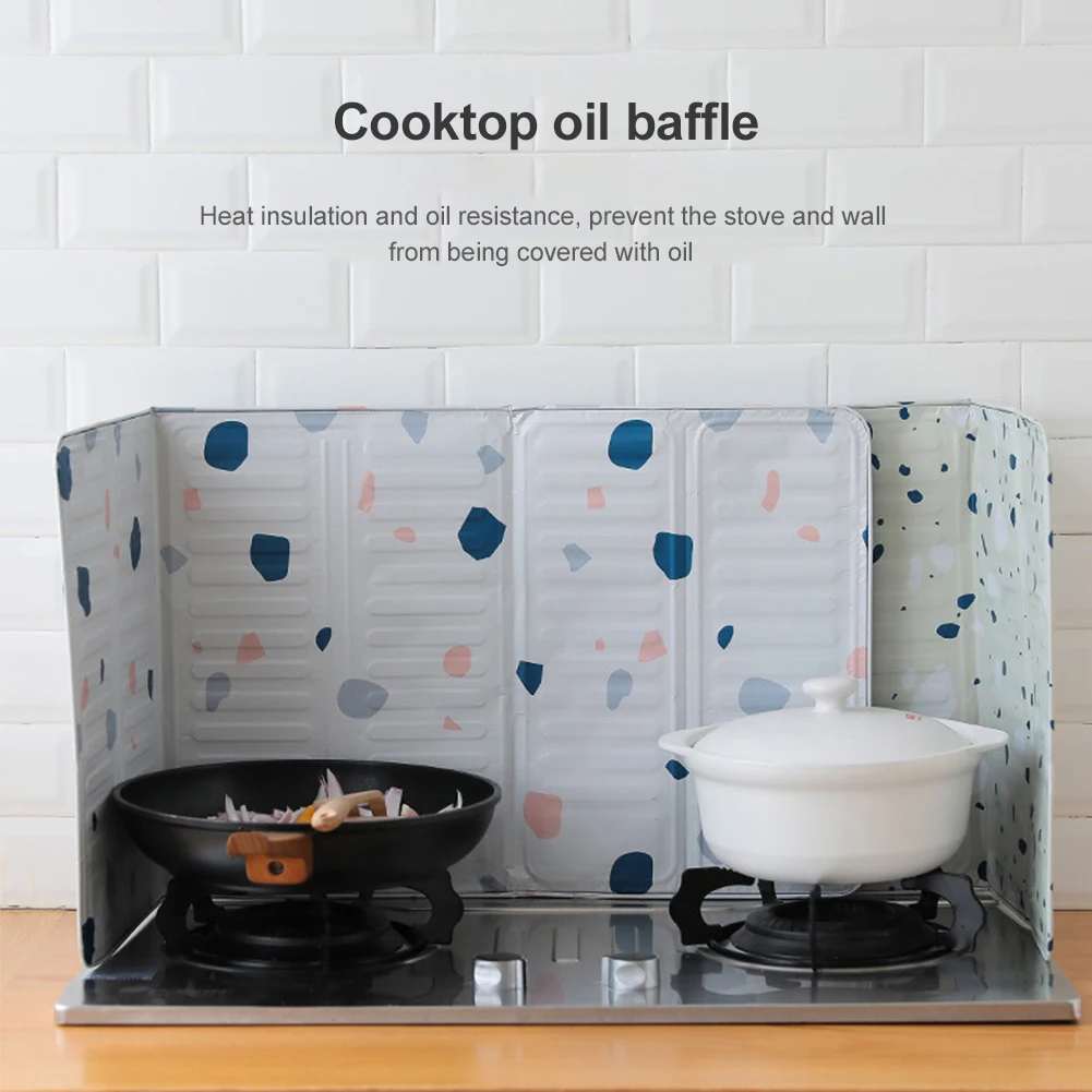Kitchen Foldable Gas Stove Oil Baffle Household Heat-Resistant Oil Splatter Guard Kitchen Utensils Oil Heat Insulation Board
Kitchen Foldable Gas Stove Oil Baffle Household Heat-Resistant Oil Splatter Guard Kitchen Utensils Oil Heat Insulation Board