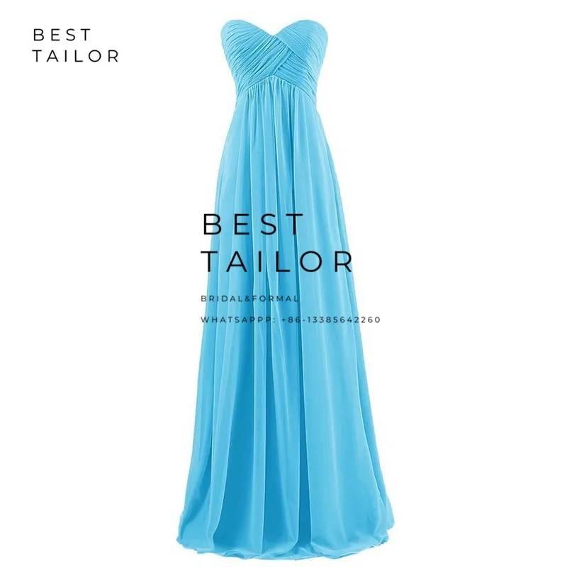 Simple Chiffon Long Bridesmaid Dresses Coral Maid of Honor Gown Empire Waist robe demoiselle d'honneur vestidos de fiesta noche
Simple Chiffon Long Bridesmaid Dresses Coral Maid of Honor Gown Empire Waist robe demoiselle d'honneur vestidos de fiesta noche