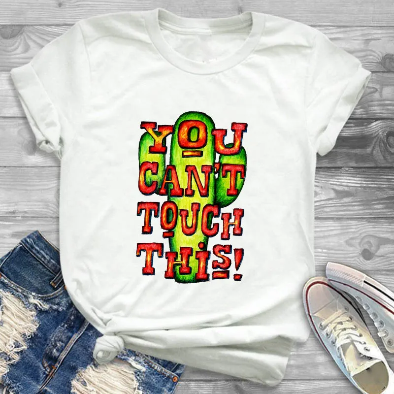 Ladies T-shirt cartoon plant cactus print ladies Harajuku graphic t-shirt streetwear t-shirt
Ladies T-shirt cartoon plant cactus print ladies Harajuku graphic t-shirt streetwear t-shirt