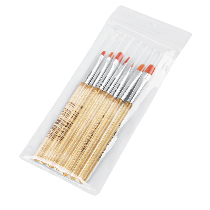 7 Pcs Nail Supplies For Professionals 3D Pen Gel Nail Polish Decoration Nail Art Brush With Flashing Powder Deco Salon Diy Kit
7 Pcs Nail Supplies For Professionals 3D Pen Gel Nail Polish Decoration Nail Art Brush With Flashing Powder Deco Salon Diy Kit