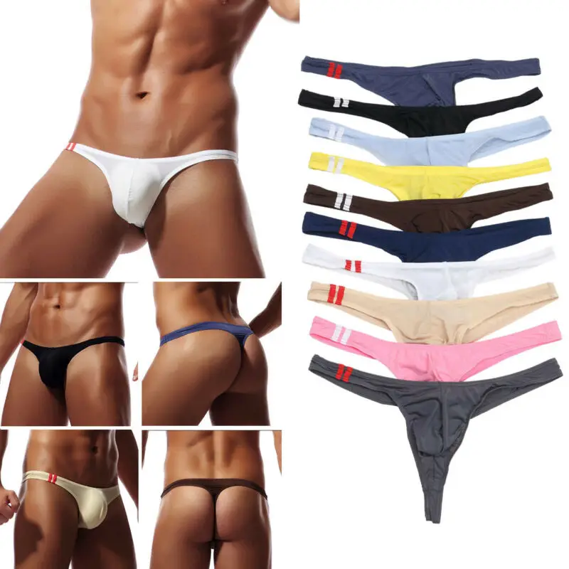 Men Ice Silk Boxer Briefs Bulge Pouch Thong T-back G-string Comfort Underwear US
Men Ice Silk Boxer Briefs Bulge Pouch Thong T-back G-string Comfort Underwear US