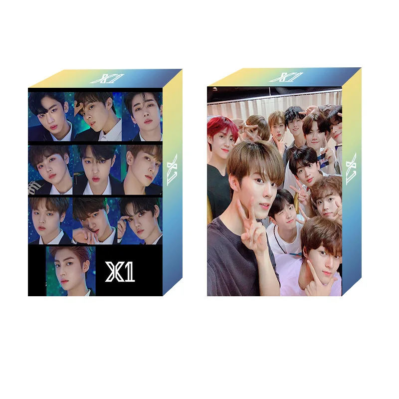 KPOP X1 Lomo Card Produce×101 X Один альбом та же картина самодельная бумага фото карты плакат