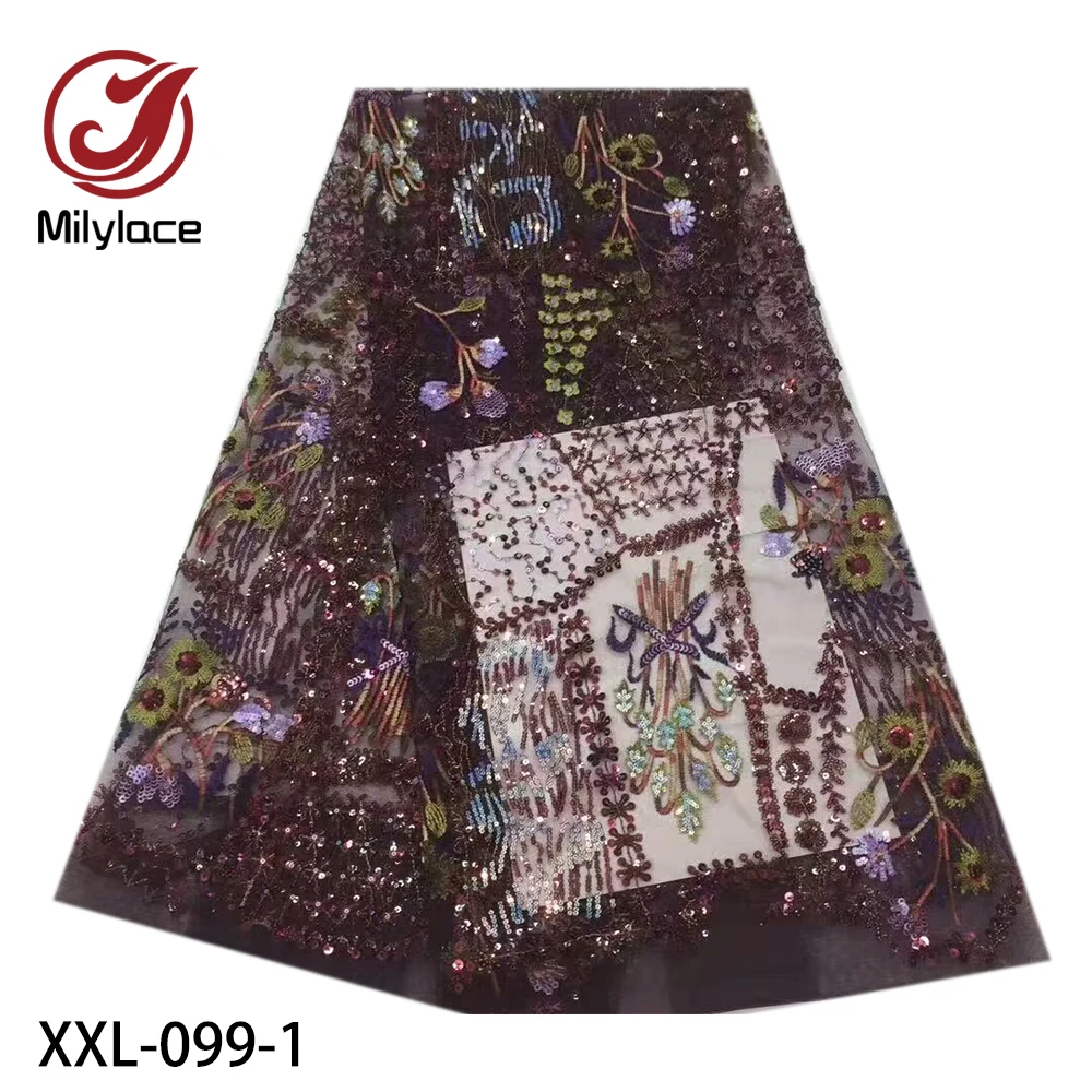 New Sequins Lace Fabric 2020 High Quality Latest Sequins African Lace Fabric Wedding French Tulle Lace Fabric XXL-099
New Sequins Lace Fabric 2020 High Quality Latest Sequins African Lace Fabric Wedding French Tulle Lace Fabric XXL-099