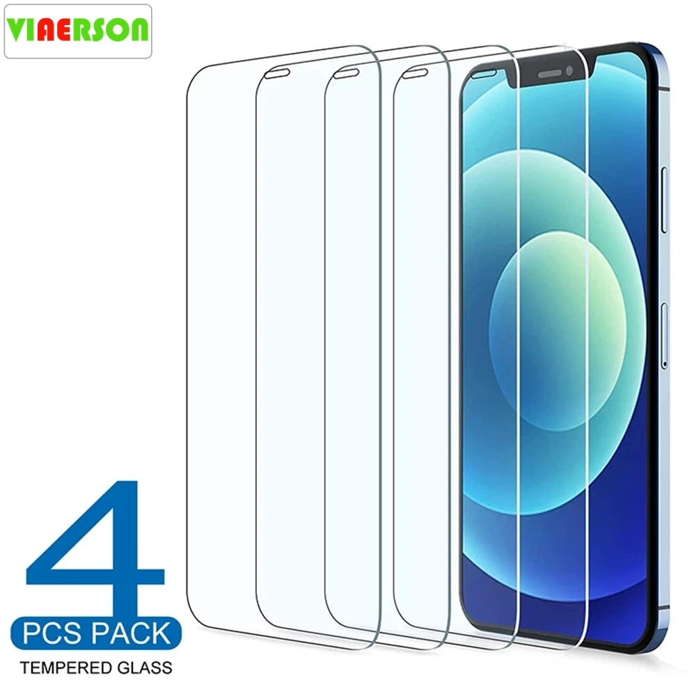 4Pcs Tempered Glass For iPhone 11 12 Pro XS Max X XR Full Cover Screen Protector For iPhone 7 8 6 6S Plus SE2 Protective Glass
4Pcs Tempered Glass For iPhone 11 12 Pro XS Max X XR Full Cover Screen Protector For iPhone 7 8 6 6S Plus SE2 Protective Glass