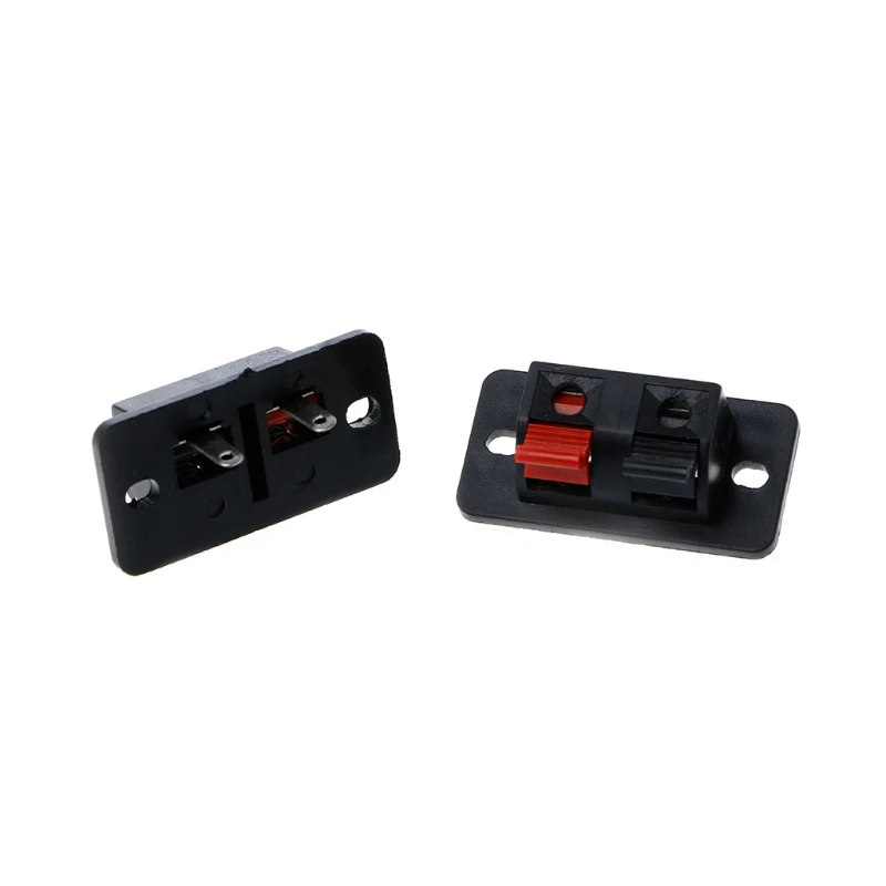 C5AD 10 Pcs 2 Positions Push in Jack Spring Load Speaker Terminals Connector
C5AD 10 Pcs 2 Positions Push in Jack Spring Load Speaker Terminals Connector