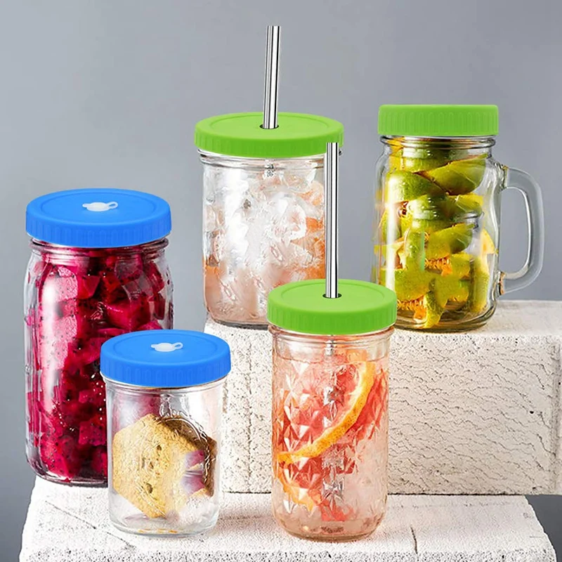 8 шт., крышки для банок с широким горлышком
8 шт., крышки для банок с широким горлышком