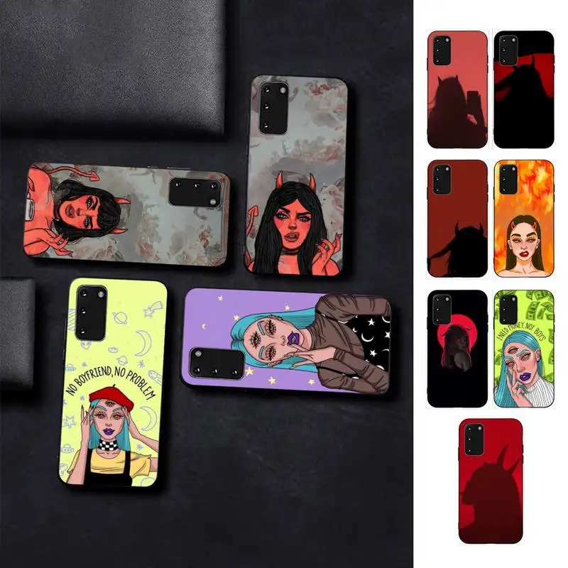 Fashion Devil Girl Phone Case for Samsung S10 21 20 9 8 plus lite S20 UlTRA 7edge
Fashion Devil Girl Phone Case for Samsung S10 21 20 9 8 plus lite S20 UlTRA 7edge