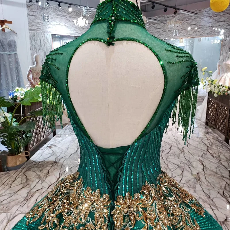 BGW 3427ht Green Evening Dresses Shiny Lace Cap Tassel Sleeve Crystal High Neck Beading Prom Dresses Abiti Da Cerimonia Da Sera
BGW 3427ht Green Evening Dresses Shiny Lace Cap Tassel Sleeve Crystal High Neck Beading Prom Dresses Abiti Da Cerimonia Da Sera