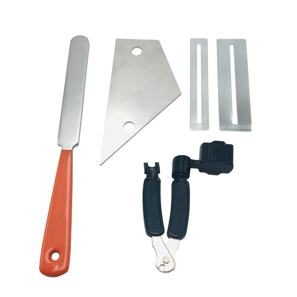 Guitar Repair Maintenance Tools Kit Including Guitar Fret File + Leveling Ruler + Polishing Plate + 3-in-1 String Winder
Guitar Repair Maintenance Tools Kit Including Guitar Fret File + Leveling Ruler + Polishing Plate + 3-in-1 String Winder