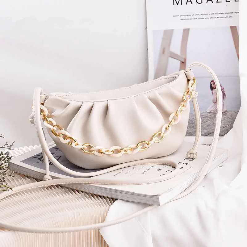DORI LAYDEN 2020 Fashion Women Bags Chain Dumplings Shoulder Bags Leather Female Messenger Crossbody Bags Ladies Bolsos
DORI LAYDEN 2020 Fashion Women Bags Chain Dumplings Shoulder Bags Leather Female Messenger Crossbody Bags Ladies Bolsos