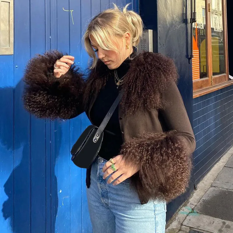Hirigin Party Single Breasted Holiday Aesthetic Cardigans Autumn Tassels Long Sleeve Jackets Y2k Vintage Knitted Cropped Coat
Hirigin Party Single Breasted Holiday Aesthetic Cardigans Autumn Tassels Long Sleeve Jackets Y2k Vintage Knitted Cropped Coat
