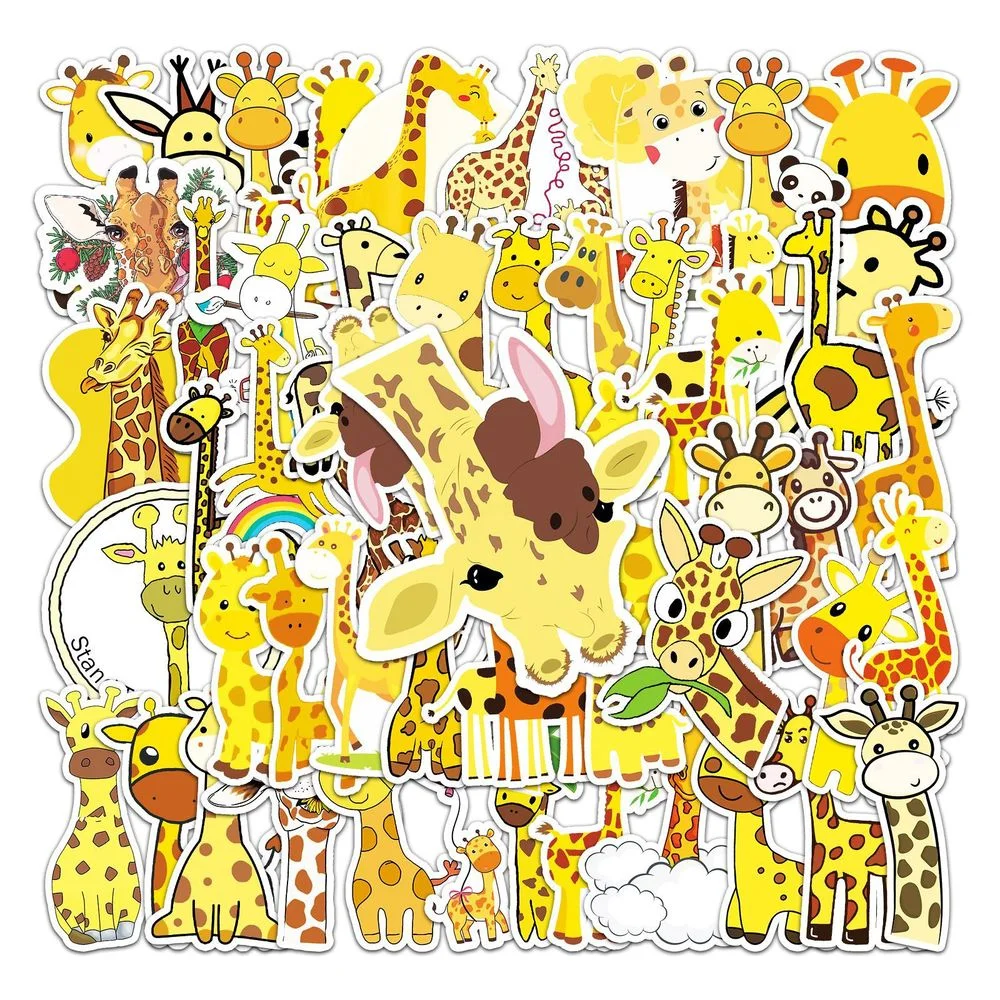 10/50pcs Cute Giraffe Anime Sticker for Laptop Computer Notebooks Stationery Custom Stickers for Kids Aesthetic Craft Supplies
10/50pcs Cute Giraffe Anime Sticker for Laptop Computer Notebooks Stationery Custom Stickers for Kids Aesthetic Craft Supplies
