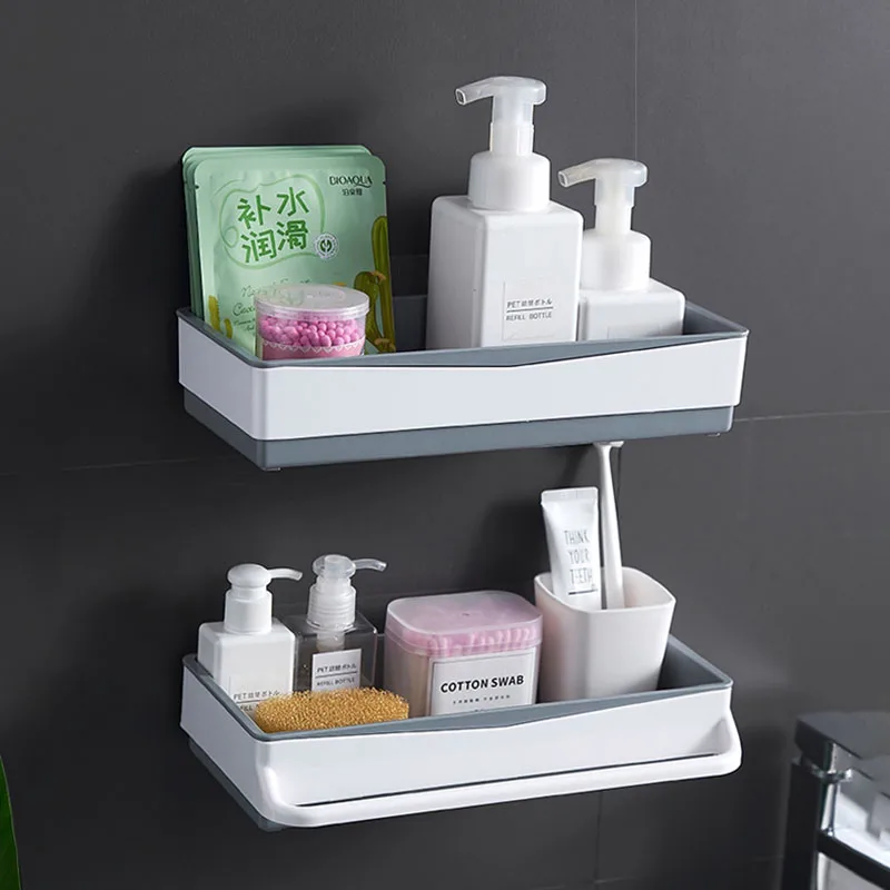 European Style Storage Rack With Towel Rack Free Perforation Wall-Mounted Large Capacity Kitchen Household Bathroom Accessories
European Style Storage Rack With Towel Rack Free Perforation Wall-Mounted Large Capacity Kitchen Household Bathroom Accessories