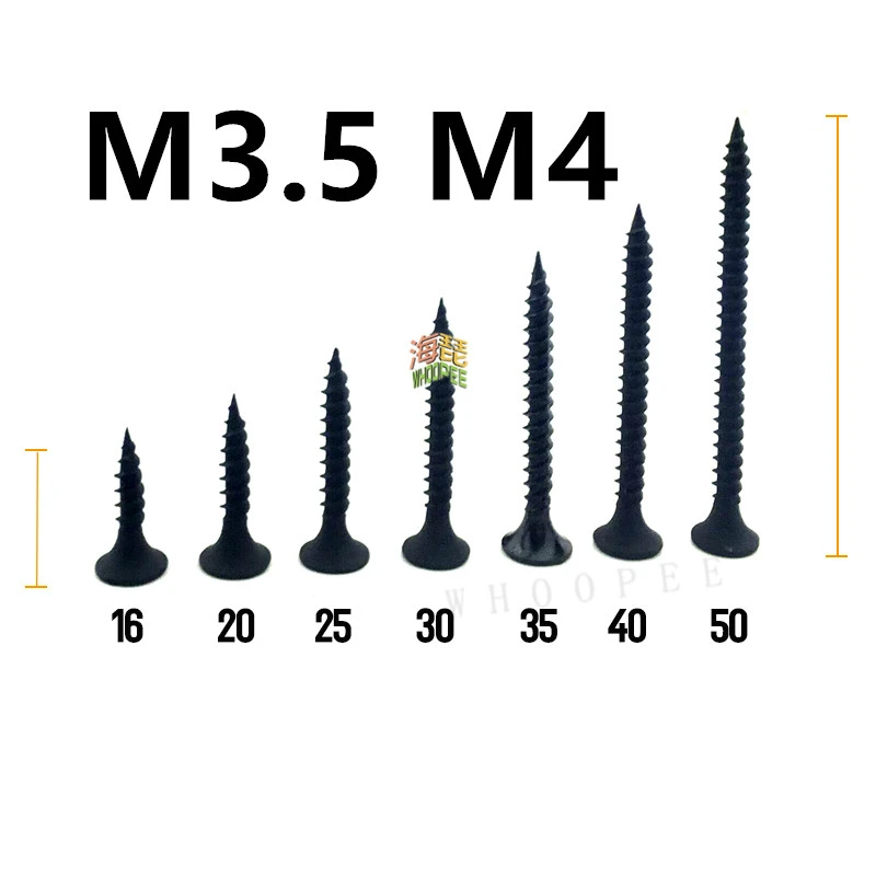 free shipping 20/50pcs M3.5 M4 Cross head and hard self tapping screw plasterboard screw stem wall self-tapping screw
free shipping 20/50pcs M3.5 M4 Cross head and hard self tapping screw plasterboard screw stem wall self-tapping screw