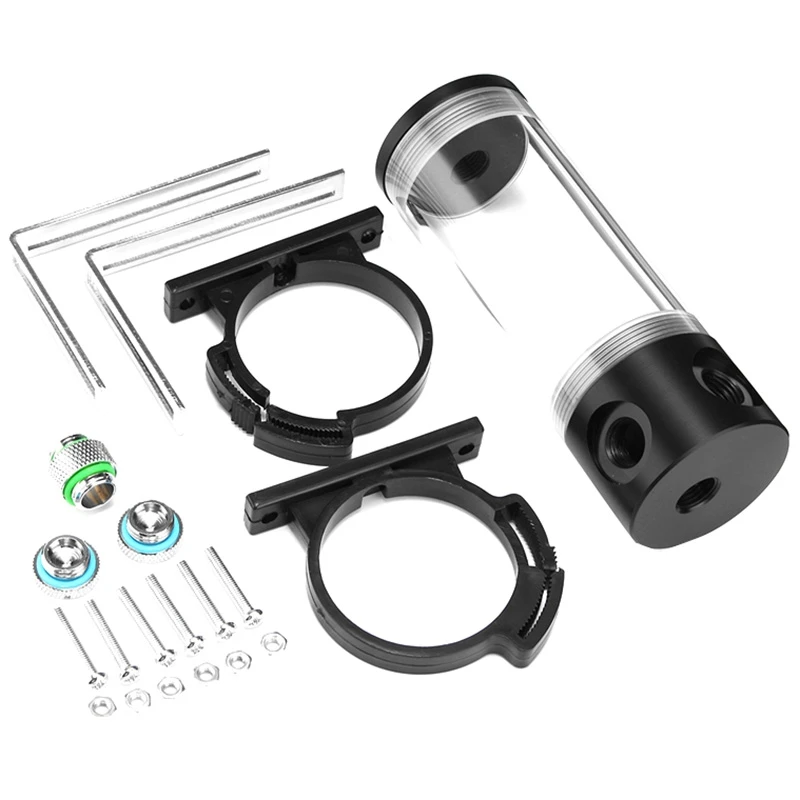 AU42 -Acrylic Cylinder Reservoir Water Tank G1/4 50Mm X 140Mm For Pc Liquid Cooling Water Cooling Kit For Computer Cpu
AU42 -Acrylic Cylinder Reservoir Water Tank G1/4 50Mm X 140Mm For Pc Liquid Cooling Water Cooling Kit For Computer Cpu