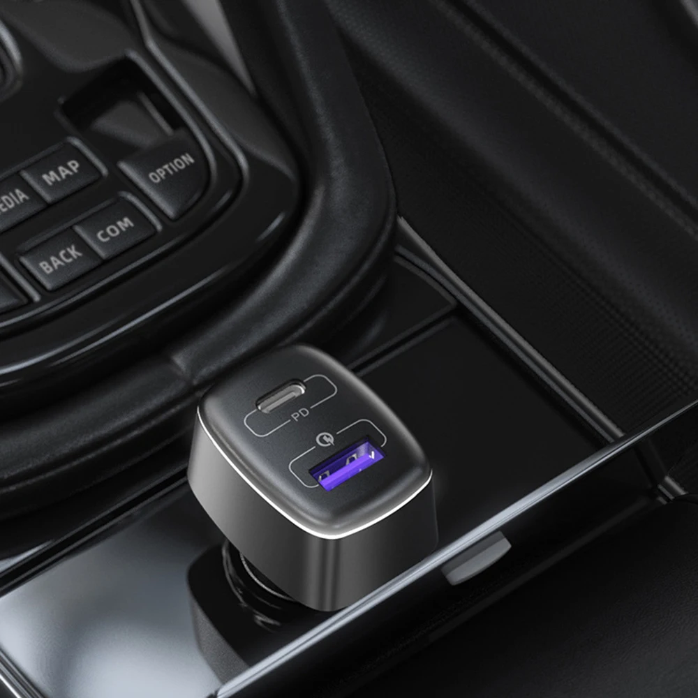 Onever Fast Charge 100W High Power Car Charger Adapter Dual USB + TYPE-C Port USB Charger Metal Cigarette Lighter USB Charger
Onever Fast Charge 100W High Power Car Charger Adapter Dual USB + TYPE-C Port USB Charger Metal Cigarette Lighter USB Charger