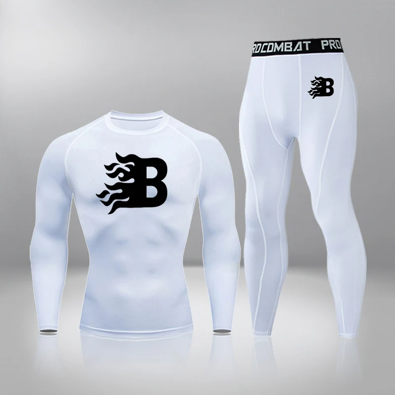 Quick Dry Men's Thermal underwear Sets Running Compression Sport Suits Basketball Tights Clothes Fitness Jogging Sportswear
Quick Dry Men's Thermal underwear Sets Running Compression Sport Suits Basketball Tights Clothes Fitness Jogging Sportswear