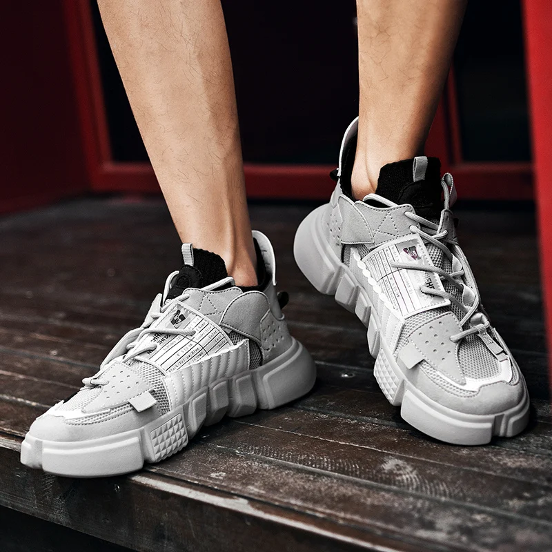 Large Size Summer Couple Sneakers Korean Color Matching Personality Fashion Casual Shoes Non-Slip Breathable Men's Running Shoes
Large Size Summer Couple Sneakers Korean Color Matching Personality Fashion Casual Shoes Non-Slip Breathable Men's Running Shoes