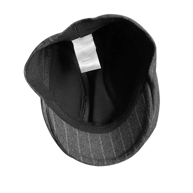 2021 New Men Spring Autumn Winter Dark Gray Berets Stripes British Vintage Flat Caps Gatsby Male Driver Newsboy Hats Blm308
2021 New Men Spring Autumn Winter Dark Gray Berets Stripes British Vintage Flat Caps Gatsby Male Driver Newsboy Hats Blm308