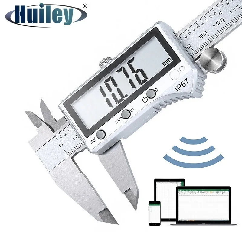 Штангенциркуль цифровой из нержавеющей стали, водонепроницаемая линейка, приборы, совместимые с Bluetooth, диаметр, глубина
Штангенциркуль цифровой из нержавеющей стали, водонепроницаемая линейка, приборы, совместимые с Bluetooth, диаметр, глубина