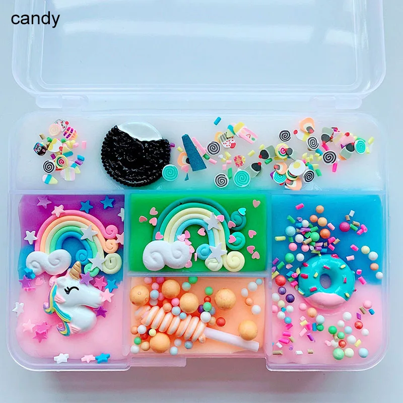 1Box Making Kit Beads Making Supplies Clay Slime Accessories DIY Scrapbooking Crafts Stretchy Slime Multifunction 
1Box Making Kit Beads Making Supplies Clay Slime Accessories DIY Scrapbooking Crafts Stretchy Slime Multifunction