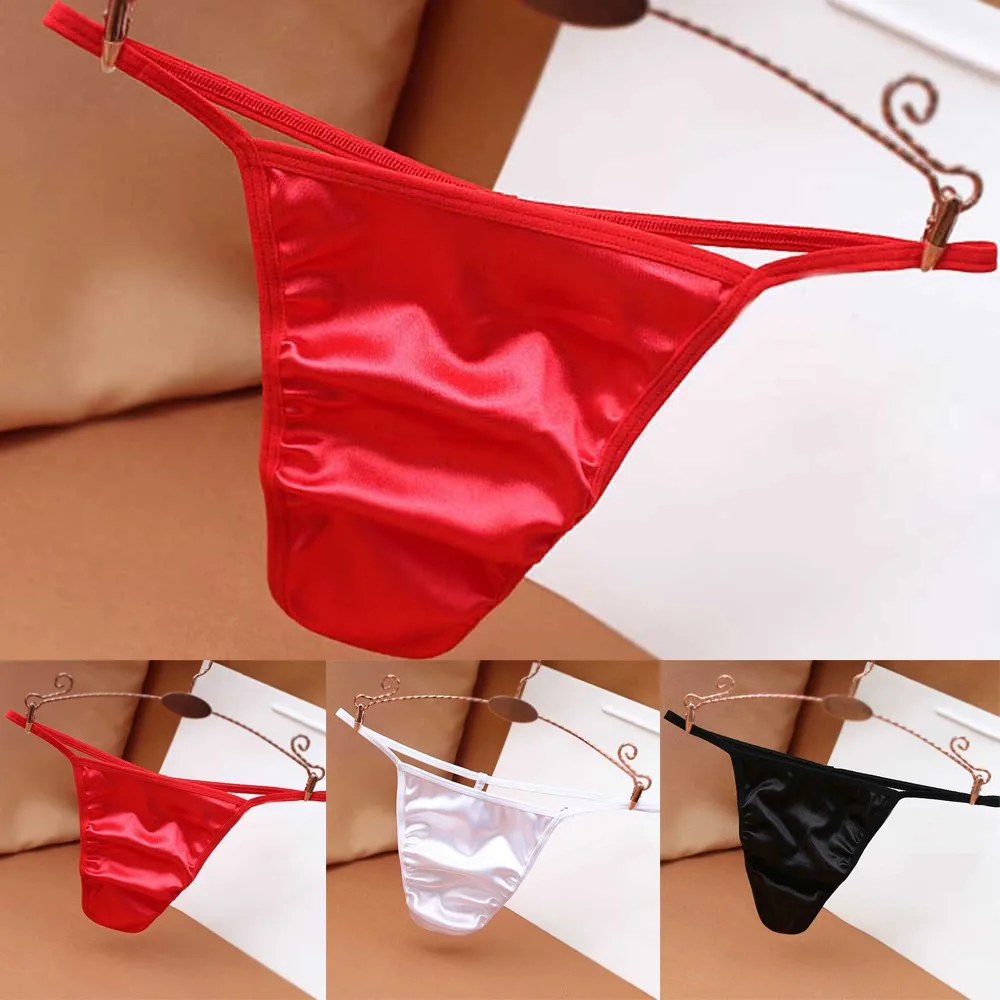 Men's Underwear T-Back G-String Briefs Silk Satin Sexy Brief Bikini Tangas Thong Lingerie Men Breathable Panties Erotic Thong
Men's Underwear T-Back G-String Briefs Silk Satin Sexy Brief Bikini Tangas Thong Lingerie Men Breathable Panties Erotic Thong