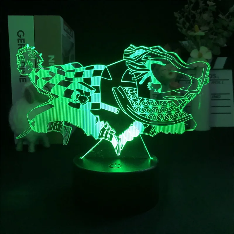 Agatsuma Zenitsu Demon Slayer Japanese Anime Manga 3D Night Light Bluetooth Control for Bright Base Color Changing Delivery Kid
Agatsuma Zenitsu Demon Slayer Japanese Anime Manga 3D Night Light Bluetooth Control for Bright Base Color Changing Delivery Kid