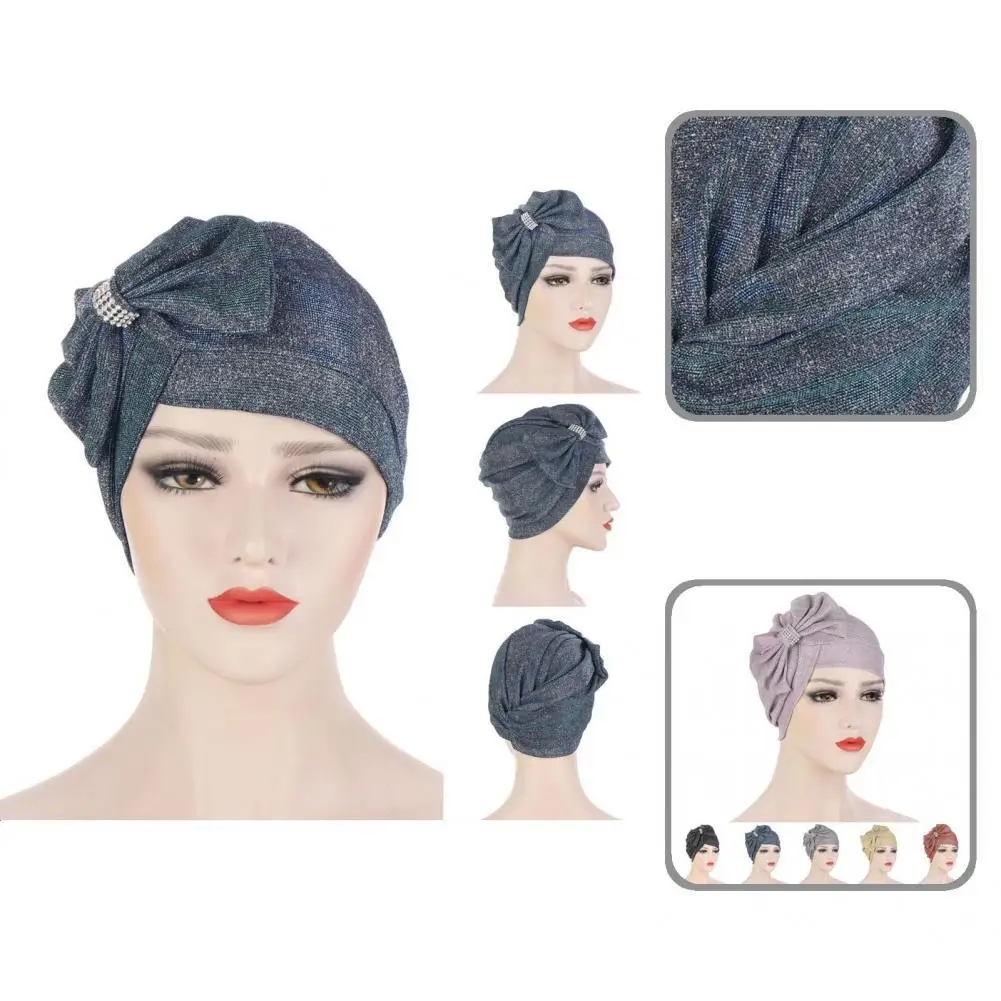 Headgear Popular Pure Color No Brim Headwrap Headdress Turban Cap Shiny for Washing Face
Headgear Popular Pure Color No Brim Headwrap Headdress Turban Cap Shiny for Washing Face