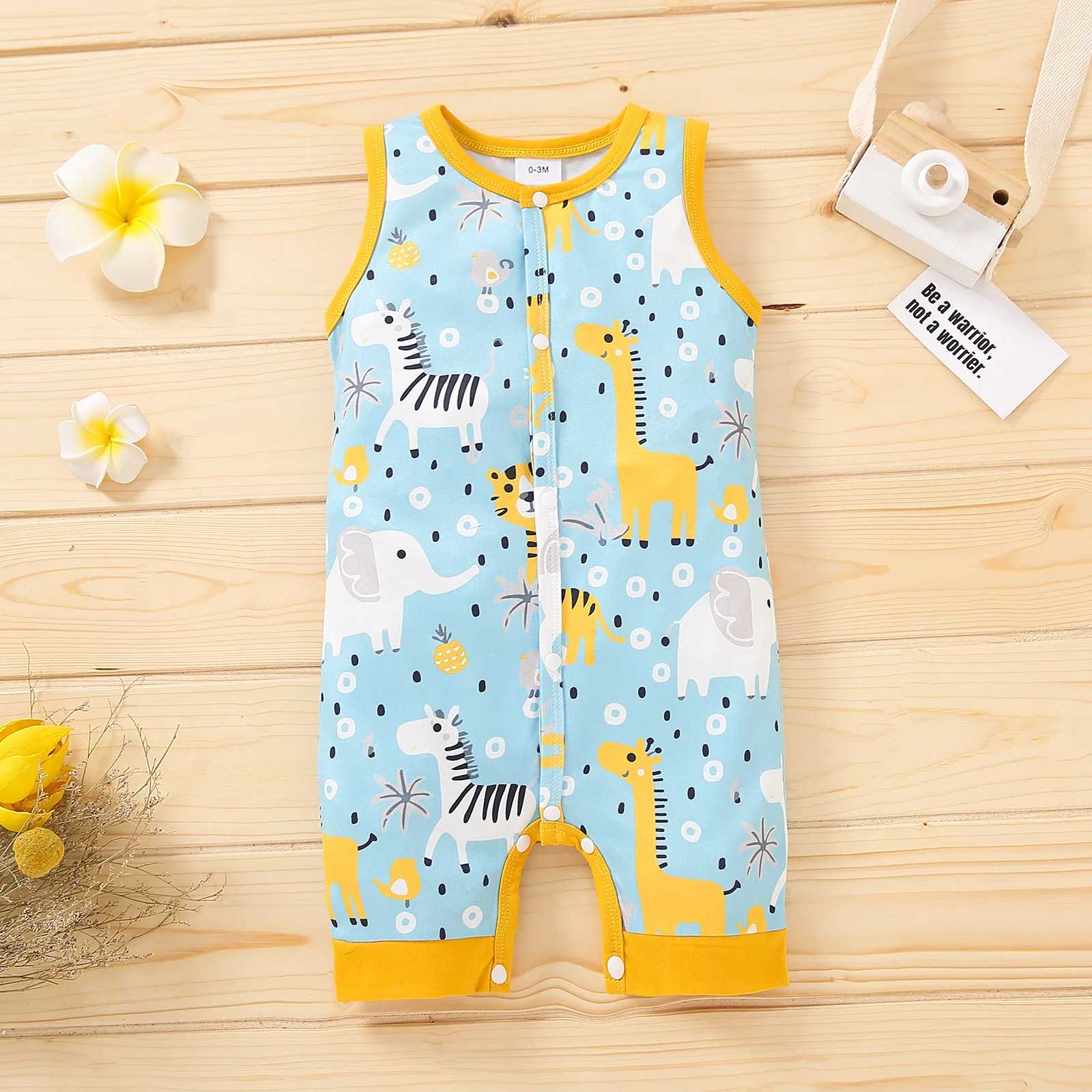 Newborn 0-12Month Baby Summer Jumpsuits New Cute Baby Animal Sleeveless Romper Infant Toddler Clothing
Newborn 0-12Month Baby Summer Jumpsuits New Cute Baby Animal Sleeveless Romper Infant Toddler Clothing