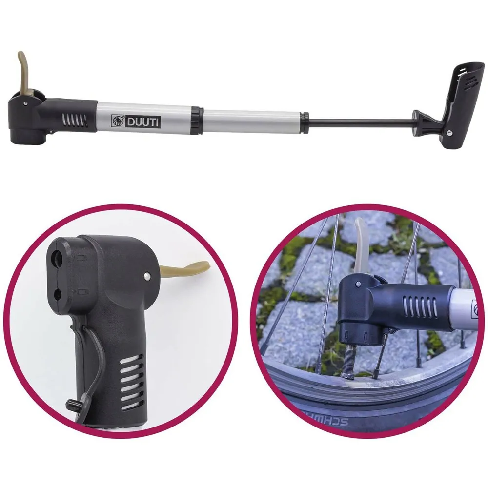 1PC 6 Bar Bike Bicycle Mini Pump Air Hand Pump Double Head AV DV SV Auto Dunlop Valve Cycling Tool Accessories
1PC 6 Bar Bike Bicycle Mini Pump Air Hand Pump Double Head AV DV SV Auto Dunlop Valve Cycling Tool Accessories
