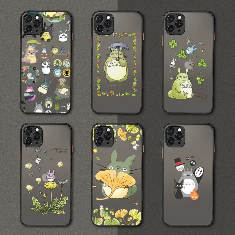 My Neighbor Totoro Japanese Anime Phone Case matte transparent For iphone 7 8 11 12 plus mini x xs xr pro max cover
My Neighbor Totoro Japanese Anime Phone Case matte transparent For iphone 7 8 11 12 plus mini x xs xr pro max cover