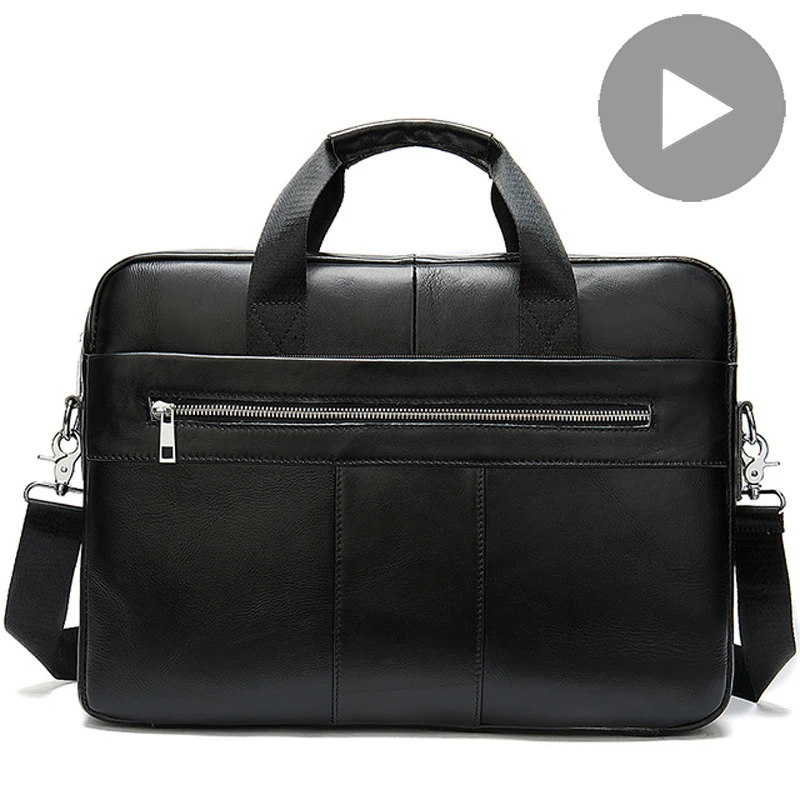 Men Handbag Genuine Leather Hand Shoulder Bag Laptop Briefcase For Documents A4 Male Business Work Office Black Big Bolsas Hit
Men Handbag Genuine Leather Hand Shoulder Bag Laptop Briefcase For Documents A4 Male Business Work Office Black Big Bolsas Hit