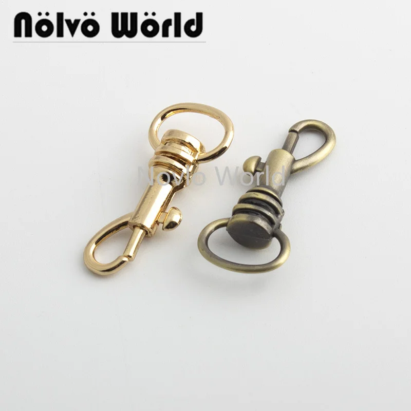 Nolvo World 10-50 pieces 12mm 3 colors Small snap hook zink metal alloy snap hook rope strap connector spring
Nolvo World 10-50 pieces 12mm 3 colors Small snap hook zink metal alloy snap hook rope strap connector spring