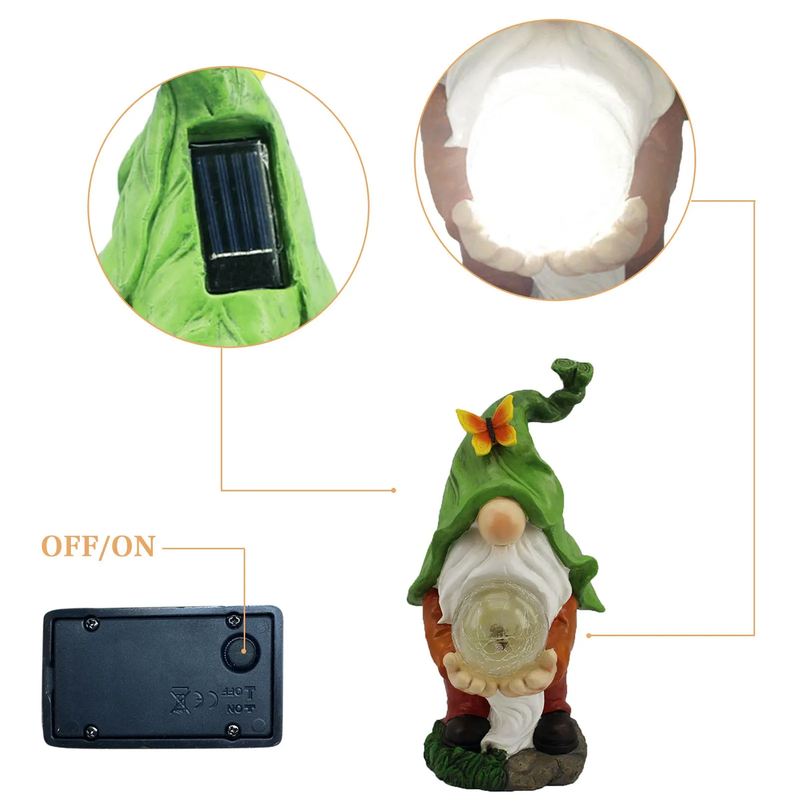 LED Garden Dwarf Statue Decoration Resin Meditation Statues and Sculptures Elf Yard Garden Decoration Outdoor ghibli giardino
LED Garden Dwarf Statue Decoration Resin Meditation Statues and Sculptures Elf Yard Garden Decoration Outdoor ghibli giardino