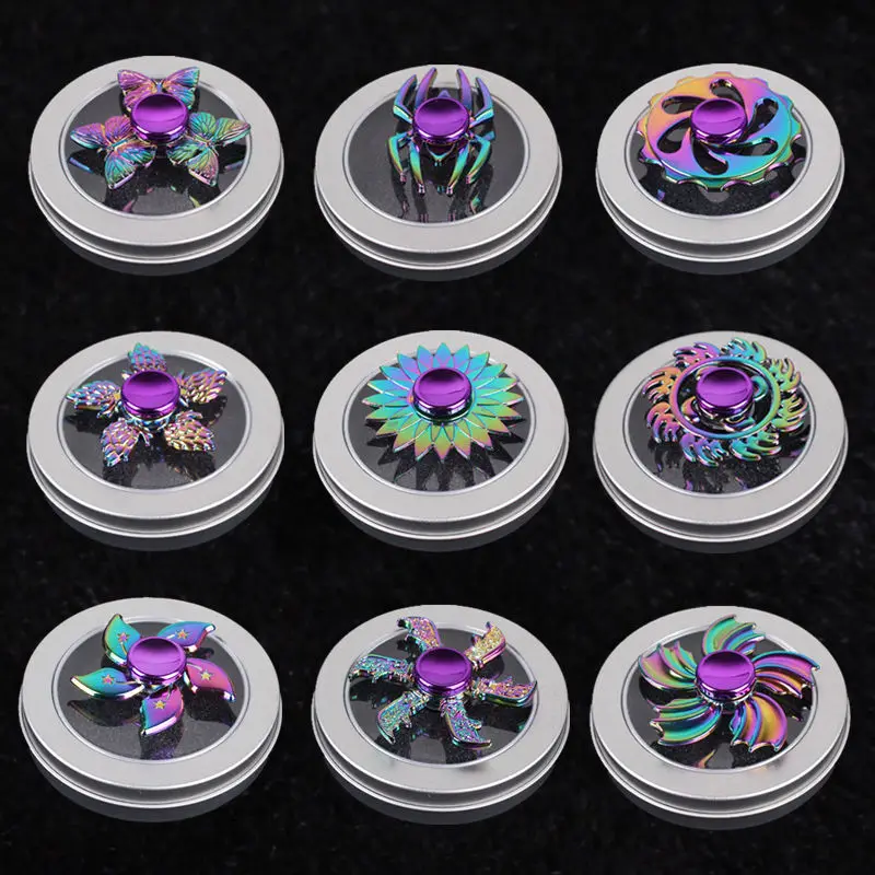 Colorful fingertip gyro adult decompression student finger gyro alloy educational toys
Colorful fingertip gyro adult decompression student finger gyro alloy educational toys