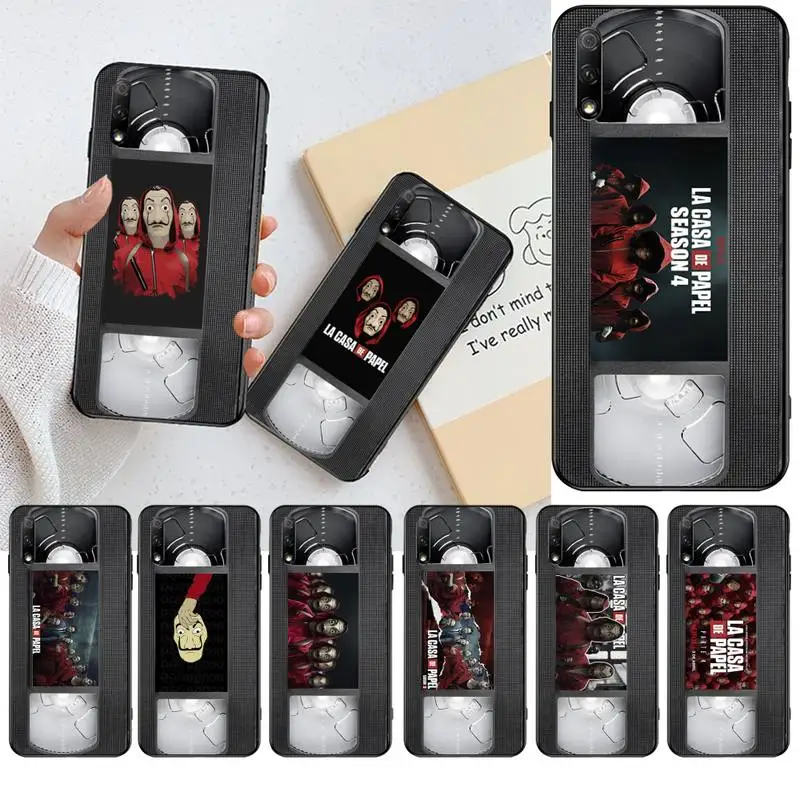 HPCHCJHM TV Series Money Heist House Of Paper VHS Soft black Phone Case for Huawei Honor 30 20 10 9 8 8x 8c v30 Lite view pro
HPCHCJHM TV Series Money Heist House Of Paper VHS Soft black Phone Case for Huawei Honor 30 20 10 9 8 8x 8c v30 Lite view pro