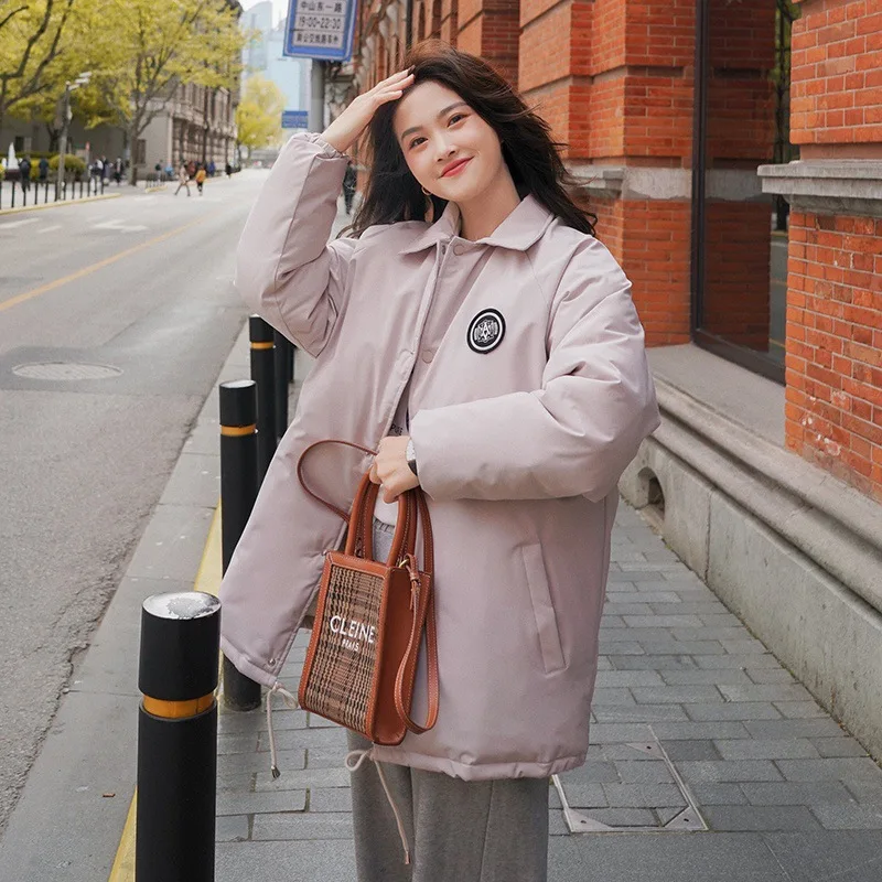 Cotton Jacket Women 2021 Korean Version of Loose Autumn and Winter Black Short Bread Jacket Cotton Jacket Winter Clothes
Cotton Jacket Women 2021 Korean Version of Loose Autumn and Winter Black Short Bread Jacket Cotton Jacket Winter Clothes