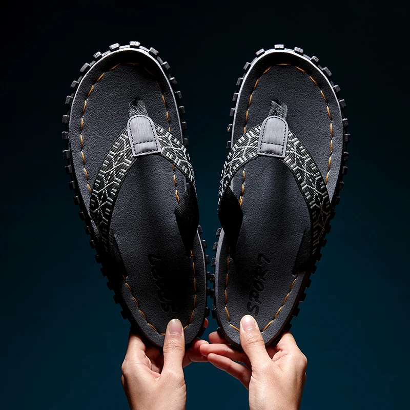 Summer New Style Men'S Foam EVA Flat Slippers Outdoor Leisure Non-Slip Wear-Resistant Sandals Code 40-46 Wholesale
Summer New Style Men'S Foam EVA Flat Slippers Outdoor Leisure Non-Slip Wear-Resistant Sandals Code 40-46 Wholesale