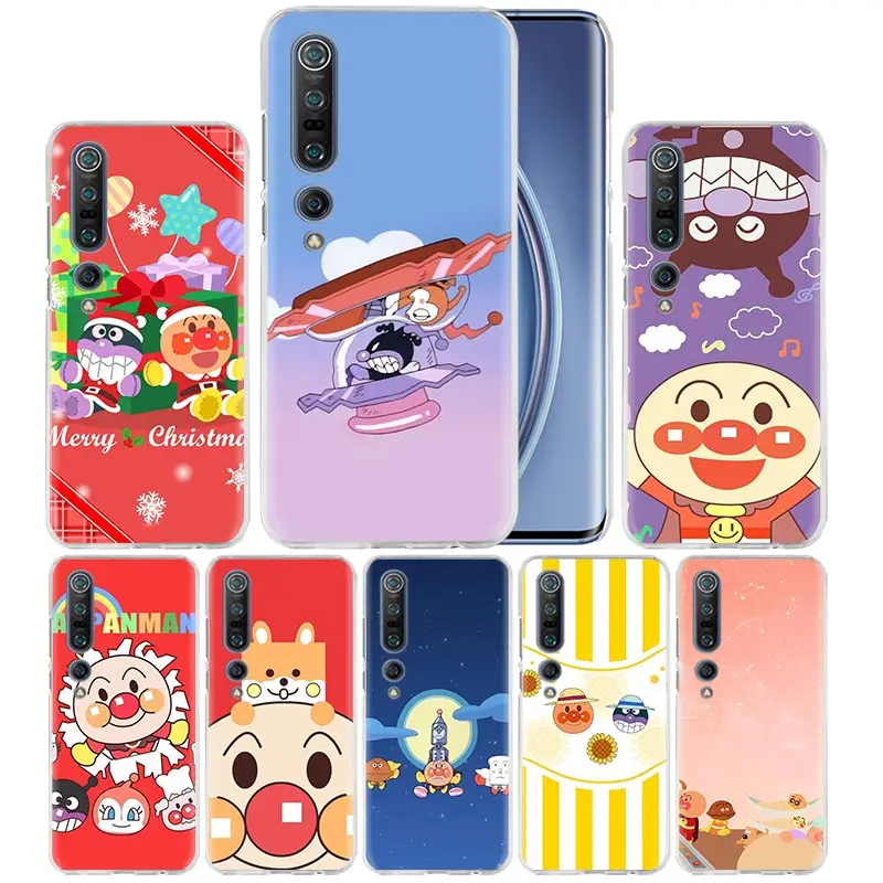 Чехол с рисунком Anpanman для Xiaomi Mi Note 10 Pro 9T 9 CC9 A3 A2 8 Lite 6X 10Youth 5G Poco X2 F1 F2Pro|Бамперы| |
