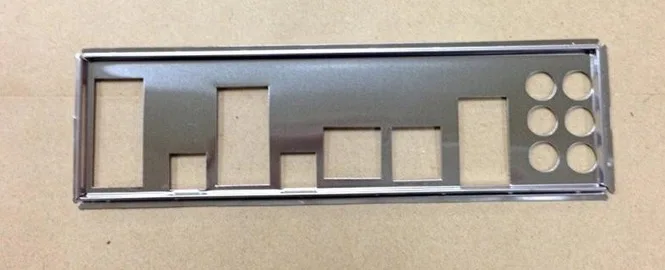New I/O shield back plate of motherboard for P9X79 PRO just shield backplate Suitable I/O baffle
New I/O shield back plate of motherboard for P9X79 PRO just shield backplate Suitable I/O baffle