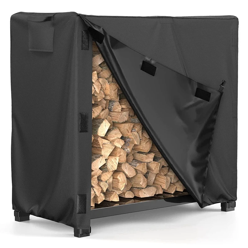 Firewood Log Rack Cover 4FT Outdoor Waterproof Windproof Heavy Duty Oxford Fabric Wood Stack Holder Firewood Cover
Firewood Log Rack Cover 4FT Outdoor Waterproof Windproof Heavy Duty Oxford Fabric Wood Stack Holder Firewood Cover
