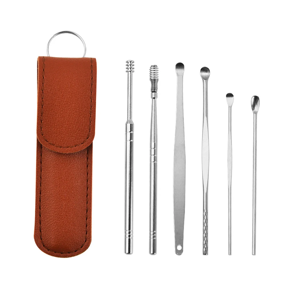 6PCS Ear Cleaner Wax Removal Tool Earpick Sticks Earwax Remover Curette Ear Pick Cleaning Ear Cleanser Spoon Health Care Earpick
6PCS Ear Cleaner Wax Removal Tool Earpick Sticks Earwax Remover Curette Ear Pick Cleaning Ear Cleanser Spoon Health Care Earpick