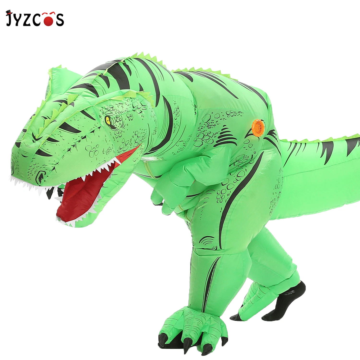 JYZCOS надувной костюм динозавра для взрослых и детей t rex костюмы Хэллоуина